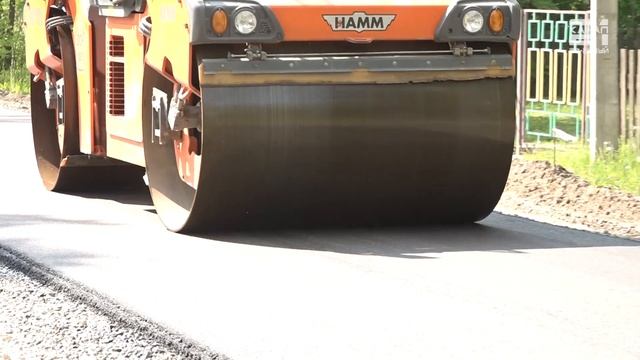 Ремонт дороги в поселке Салама по улице Клубная смотреть онлайн