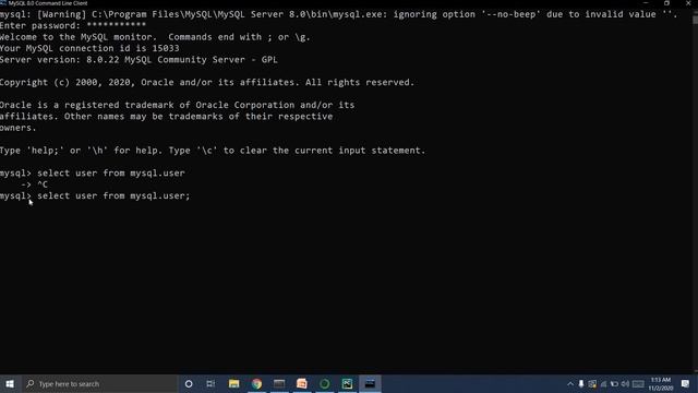 #3 Python Mysql Connection