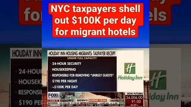 Отель Holiday Inn в Нью-Йорке полностью отдан нелегальным мигрантам