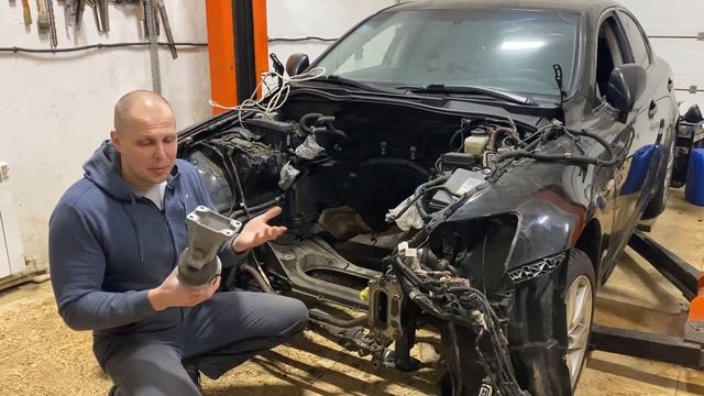 Дрифт кар из Leхus is250. Свап 3uz. Двигатель установлен. смотреть онлайн