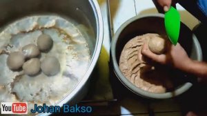 RESEP BAKSO JUAL Rp 10.000 UNTUNG BANYAK // Meatball recipe for selling Rp 10.000 profit a lot