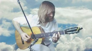 Красивый перебор на акустической гитаре, простая красивая мелодия на гитаре. Кавер на гитаре "РАЙ"