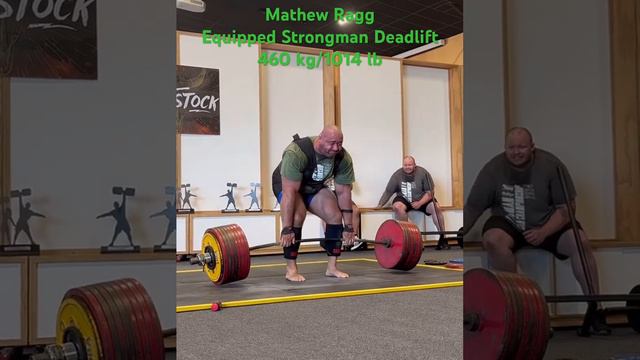 Mathew Ragg Deadlifts 460 kg/1014 Pounds!