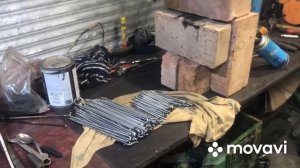 Восстановление мотоцикла Урал ( спицы, диски) часть 2.