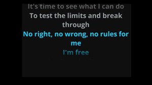 Let It Go | Idina Menzal | Frozen | Lower Karaoke Acoustic