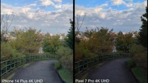 Apple iPhone 14 Plus vs Google Pixel 7 Pro Kameravergleich Video 4K UHD (Deutsch)