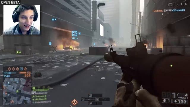 Battlefield 4 Gameplay Open Beta Multiplayer - НУ ТЫ ВАЩЕ ЗАМЕС ВЕРТИК УУУУУУУ смотреть онлайн