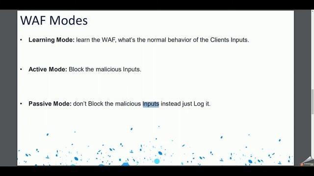 Cyber Security Introduction: 9- Web Application Firewall (WAF)