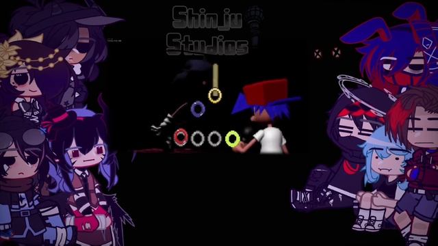 GachaTubers react to {Fnf vs. Rewrite} | Gacha Club | Reaction Video смотреть онлайн