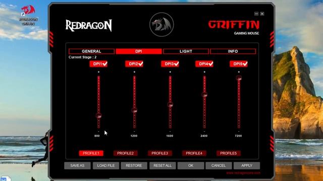Игровая мышь Redragon Griffin