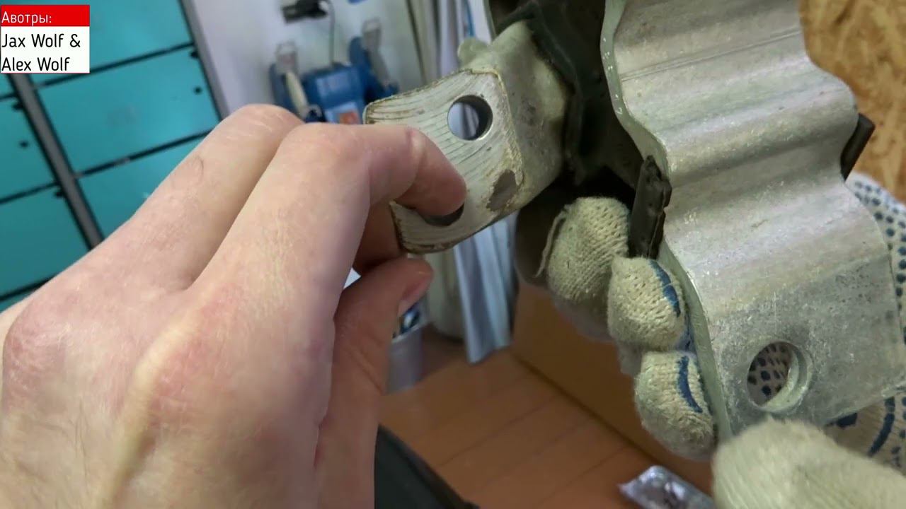 Установка восьмёрочных подушек на наши Весты 1,6 и 1,8