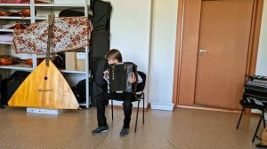 «Вставала ранёшенько». Исполняет Русанов Кирилл, 5 класс