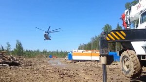 Самый мощный вертолет РФ МИ -26.