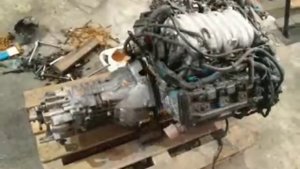 1uz .Свап на Волгу +МКПП часть 1.