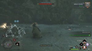 Hogwarts Legacy Bury An Acromantula Head Into Ground