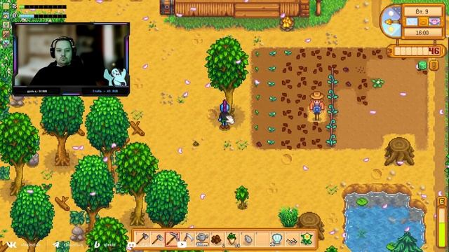 ? Тестирую моды Stardew Valley и пытаюсь стать топовым фермером - Random Stream смотреть онлайн