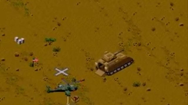 Видеопрохождение и обзор Desert Strike(Буря в пустыне)Sega,Genesis