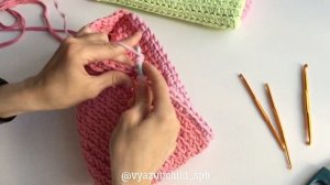 Мастер-класс Вязаная сумка крючком. Сумка крючком видео. Crochet bag video.