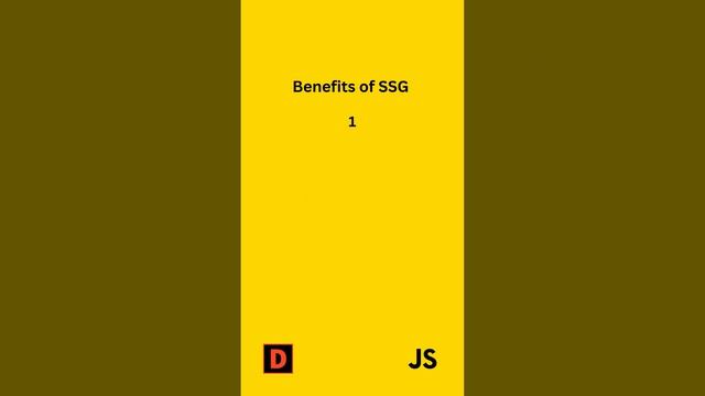 Javascript | Static Site generation | Definition | Benefits | Cons  #javascript #react #technology