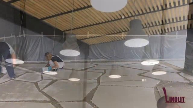 Linolit Design Terrazzo смотреть онлайн