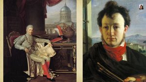 Забытый художник А.Варнек, герои его портретов (Балерина Колосова, скульптор Мартос, граф Строганов