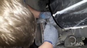 Замена передние колодки нексия