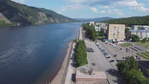 Дивногорск. Лето 2022. Квадрокоптер. 4К.