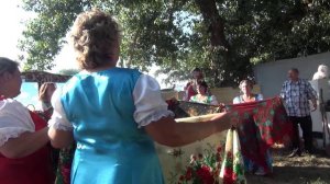 "Рябиновые бусы" - Танец с платками. Вокальный ансамбль "Мозаика"