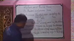 Present Continous Tense Active and Passive voice