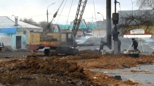 ЭО-5119 забивка свай