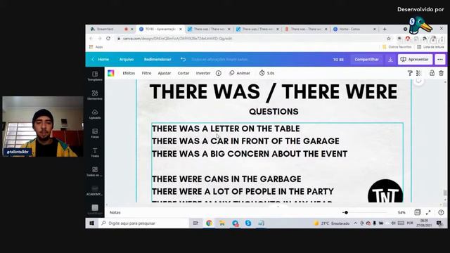 005 | THERE IS/ARE NO PASSADO - GRAMÁTICA DO INGLÊS смотреть онлайн
