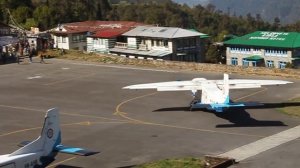 Dornier 228 landing at Lukla airport