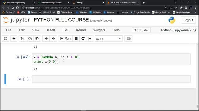 PYTHON PROGRAMMING || FULL COURSE 2023