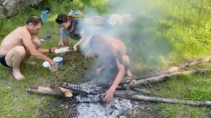 День Рождения Безумного Паши полное видео Иришка,Олег Монгол,Саня Бык