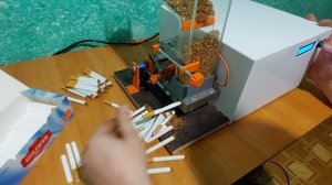 Машинка полуавтомат для набивки сигаретных гильз