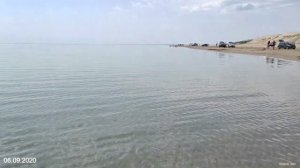 Капчагайское водохранилище, Казахстан, 2020 год (сентябрь). Дикий пляж. Отдых с детьми.