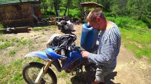 Летний заезд часть вторая, выезд на речку, посещение солонца.