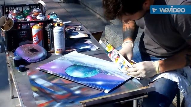 Рисование на набережной в Ростове-на-Дону / Painting in Rostov am Don смотреть онлайн