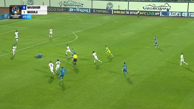 #ACL - Group D | Navbahor (UZB) 2-1 Nassaji Mazandaran FC (IRN) смотреть онлайн