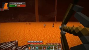 Minecraft: LAVA MONSTERS (DEADLY BEASTS LIVING IN LAVA!) Lava Monster Mod Showcase
