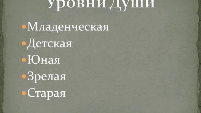 Как определить свой Уровень Развития Души 1 часть смотреть онлайн
