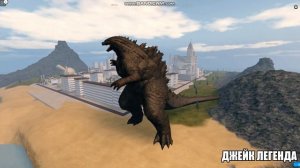 Титанус Бегемот против всех Годзилл легендари Kaiju Universe