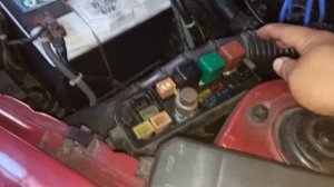 Headlight Relay Location on Toyota corona