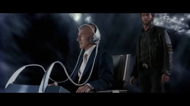 люди икс2  логан и чарльз в церебро