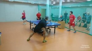 Встреча  Таламанов И., Гришунов А./Филимонов А.,Громцов С. Парный турнир 8.10.22.  клуб TTHouse