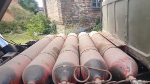 ГБО СПГ Метан 5 Баллонов на Зил ММЗ-4502