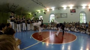 Roda dos professores. Jogo de Iúna. Mundo Capoeira 2014