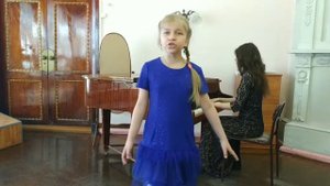 Мельникова Светлана, 10 лет, «Лунная песня» сл. Ю. Ким, муз. А. Рыбников