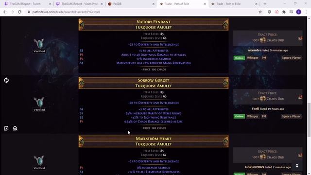 How To Craft My Amulet 1 Intelligence Skill Gems  1 Physical Skill Gems 413
