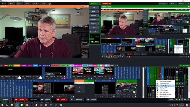vMix 27 New Features - Audio Bus Manager & Mixer